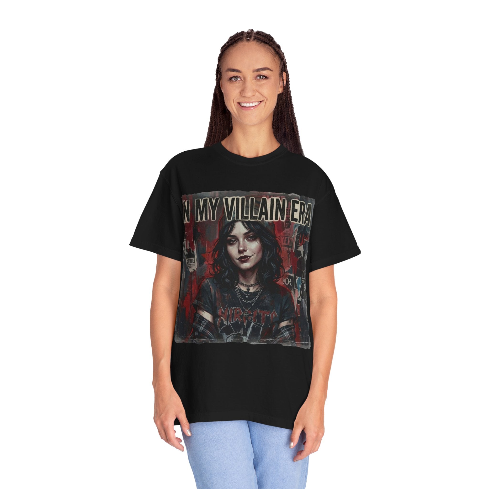 Copy of In My Villain Era Shirt | Unisex Dark Feminine Graphic Tee | Alt Girl & Emo Streetwear | Oversized Gothic T-Shirt