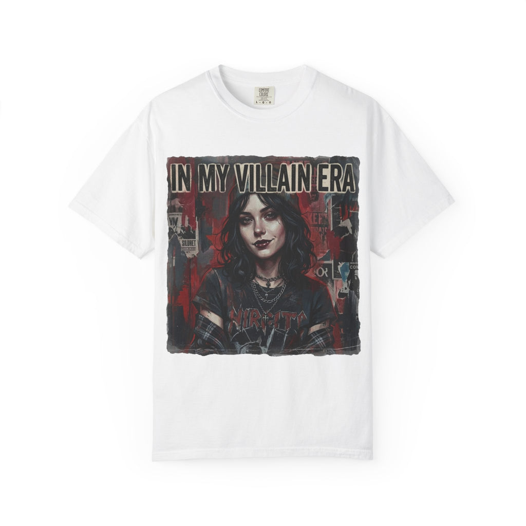 In My Villain Era Shirt | Unisex Dark Feminine Graphic Tee | Alt Girl & Emo Streetwear | Oversized Gothic T-Shirt