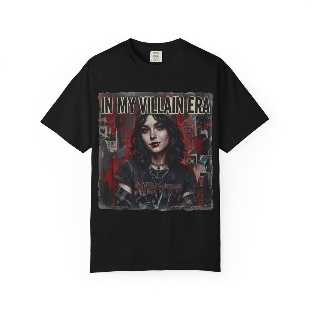 Copy of In My Villain Era Shirt | Unisex Dark Feminine Graphic Tee | Alt Girl & Emo Streetwear | Oversized Gothic T-Shirt