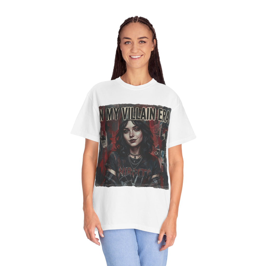 In My Villain Era Shirt | Unisex Dark Feminine Graphic Tee | Alt Girl & Emo Streetwear | Oversized Gothic T-Shirt