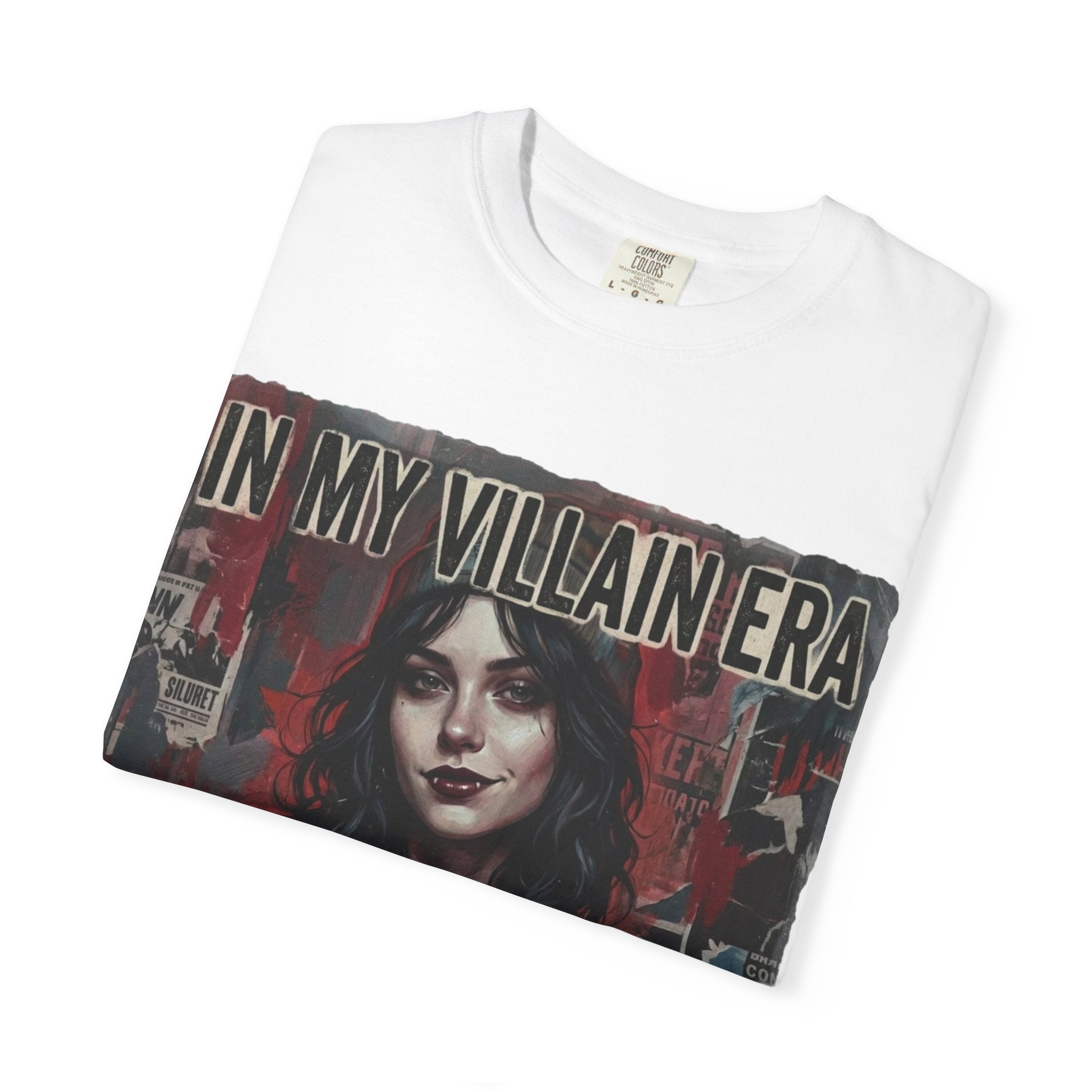 In My Villain Era Shirt | Unisex Dark Feminine Graphic Tee | Alt Girl & Emo Streetwear | Oversized Gothic T-Shirt
