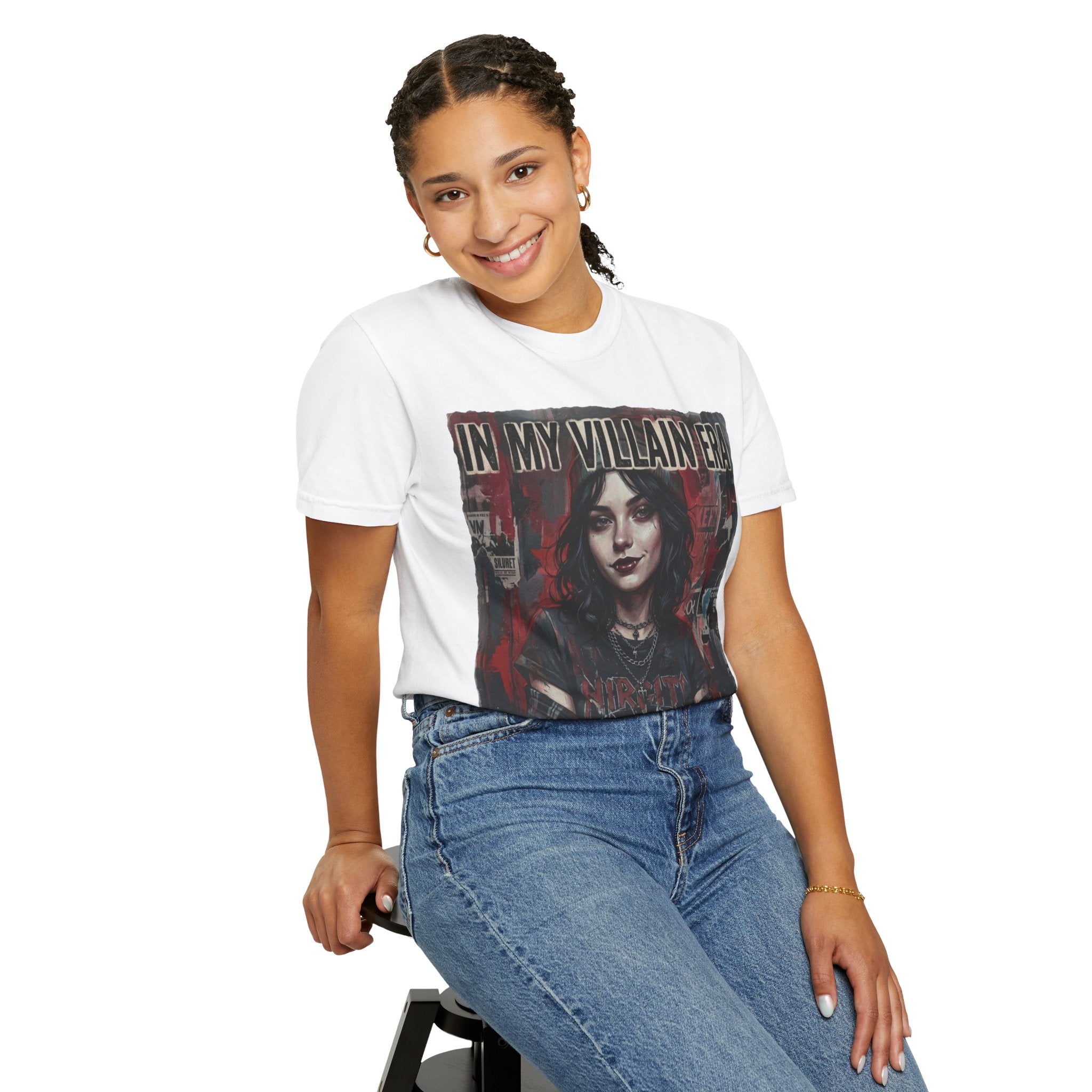 In My Villain Era Shirt | Unisex Dark Feminine Graphic Tee | Alt Girl & Emo Streetwear | Oversized Gothic T-Shirt