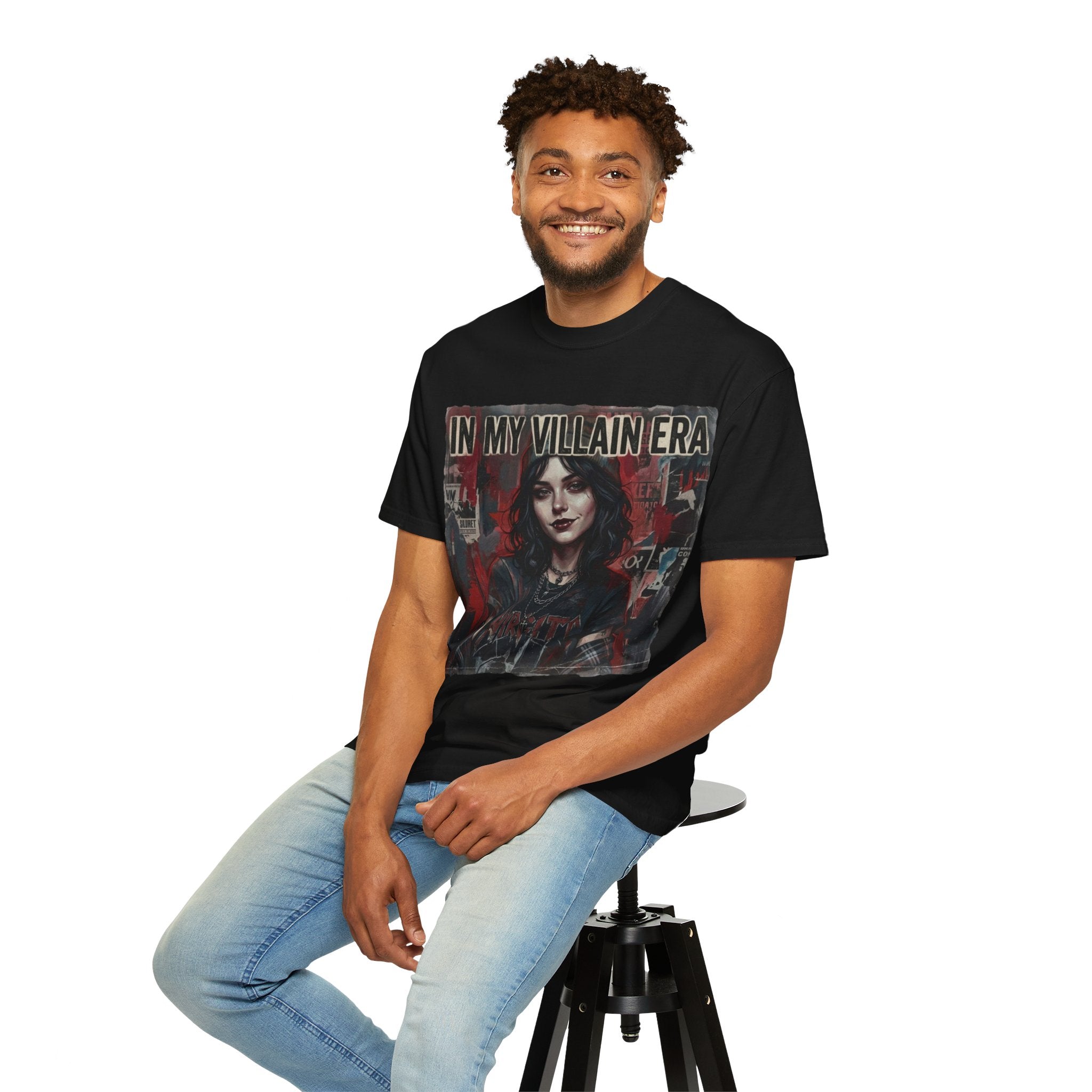 Copy of In My Villain Era Shirt | Unisex Dark Feminine Graphic Tee | Alt Girl & Emo Streetwear | Oversized Gothic T-Shirt