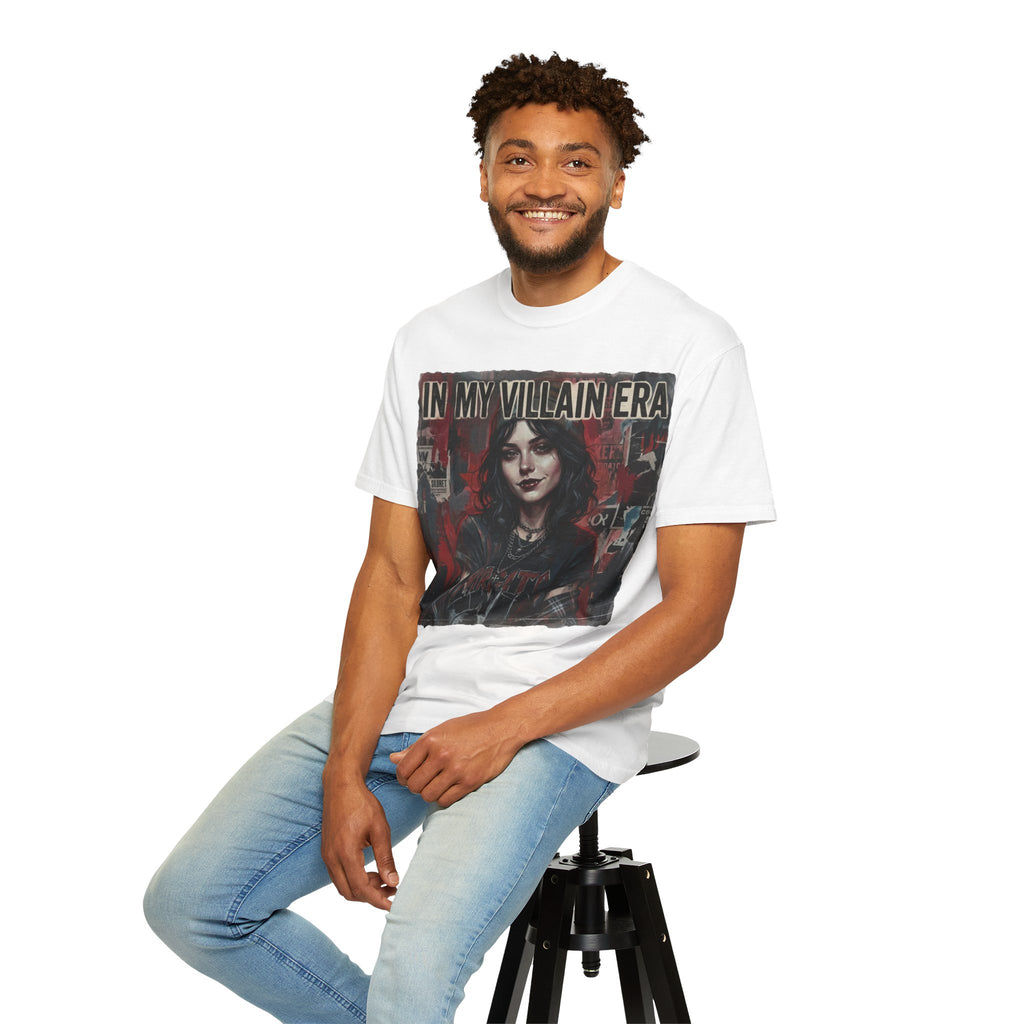 In My Villain Era Shirt | Unisex Dark Feminine Graphic Tee | Alt Girl & Emo Streetwear | Oversized Gothic T-Shirt