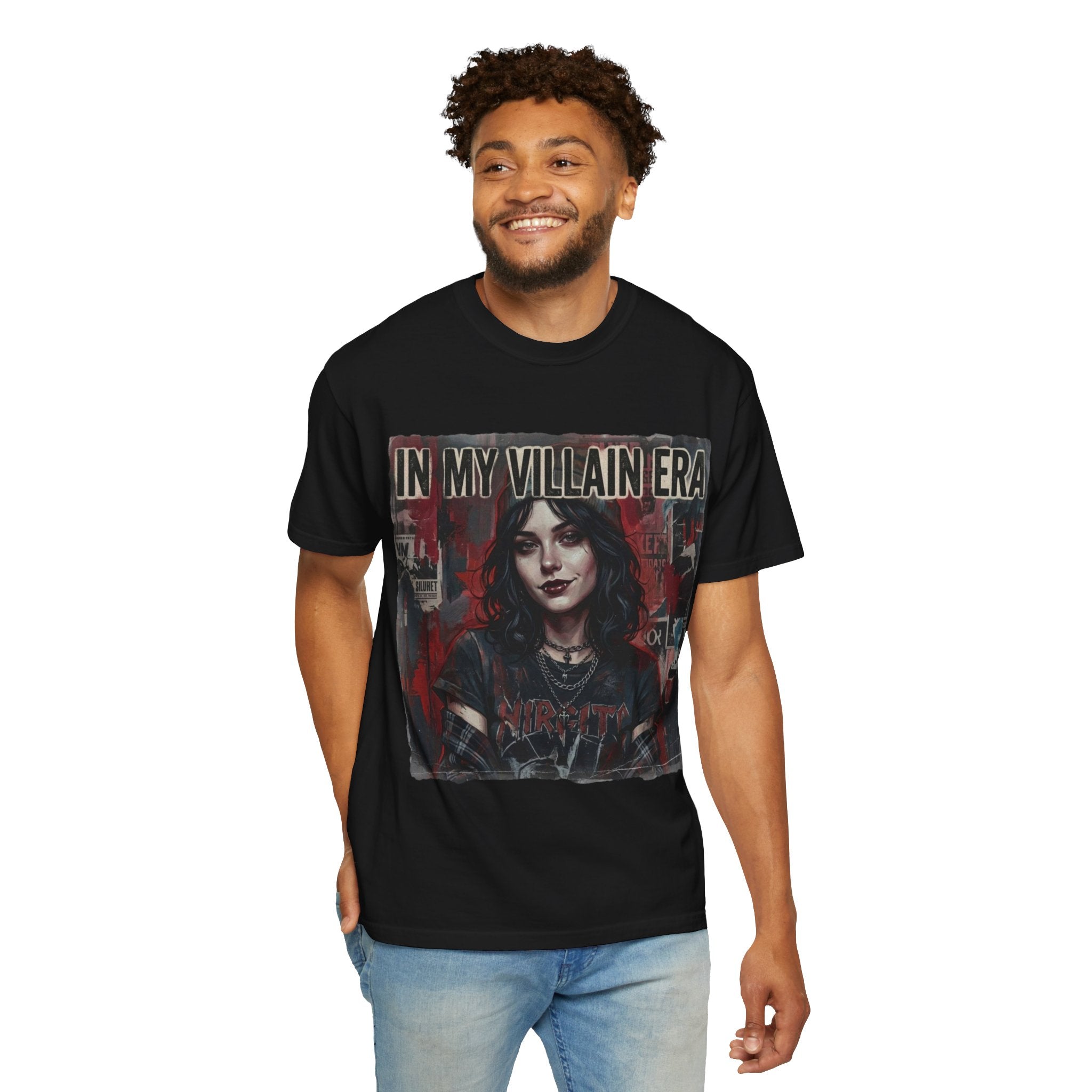Copy of In My Villain Era Shirt | Unisex Dark Feminine Graphic Tee | Alt Girl & Emo Streetwear | Oversized Gothic T-Shirt