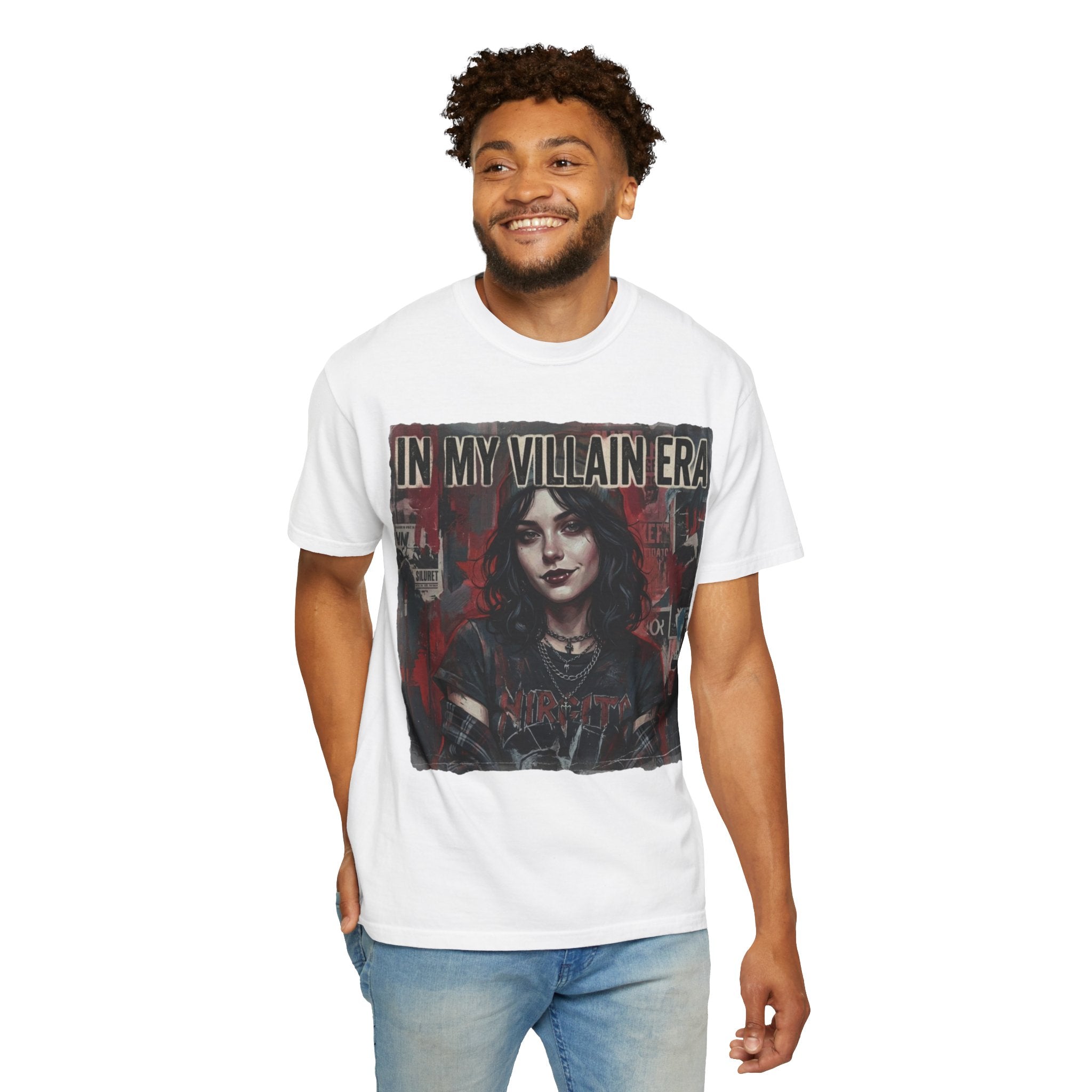 In My Villain Era Shirt | Unisex Dark Feminine Graphic Tee | Alt Girl & Emo Streetwear | Oversized Gothic T-Shirt