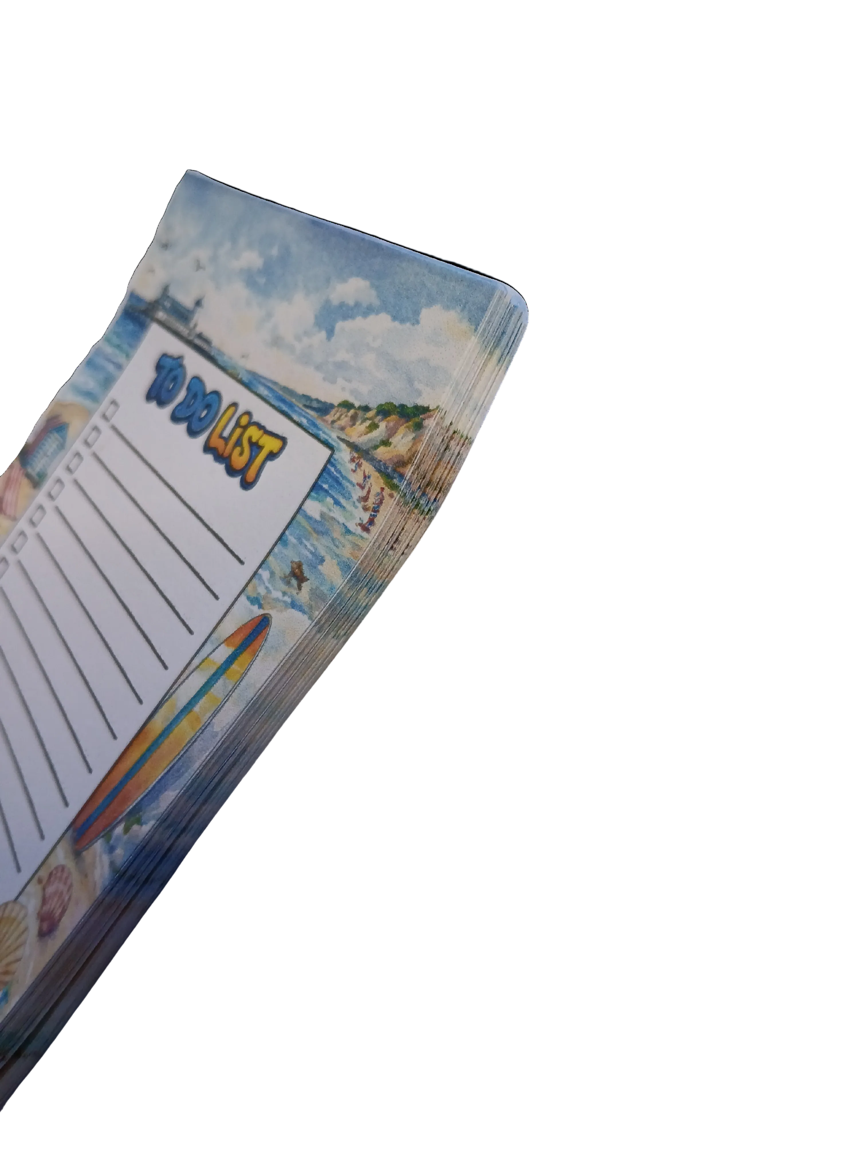 Handmade Beach Bournemouth To-Do List Notepad