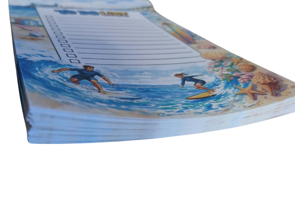Handmade Beach To-Do List Notepad